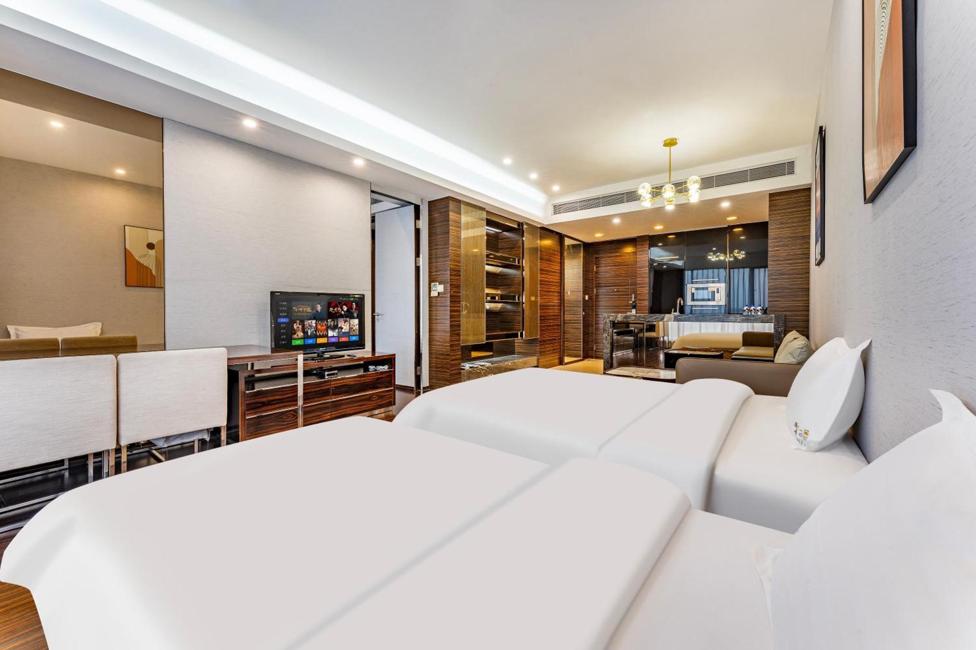 Estay Residence-Poly World Trade Center Guangzhou Bagian luar foto